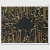 Hintergrund der Leiterplatte Geschenkpapier (Flach)