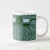 Hintergrund der Leiterplatte Jumbo-Tasse (Rechts)