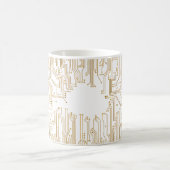 Hintergrund der Leiterplatte Kaffeetasse (Mittel)