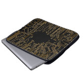 Hintergrund der Leiterplatte Laptopschutzhülle (Vorne Knopf)