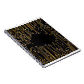 Hintergrund der Leiterplatte Notizblock (Rechte Seite)