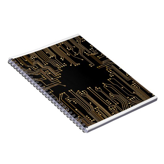 Hintergrund der Leiterplatte Notizblock (Rechte Seite)