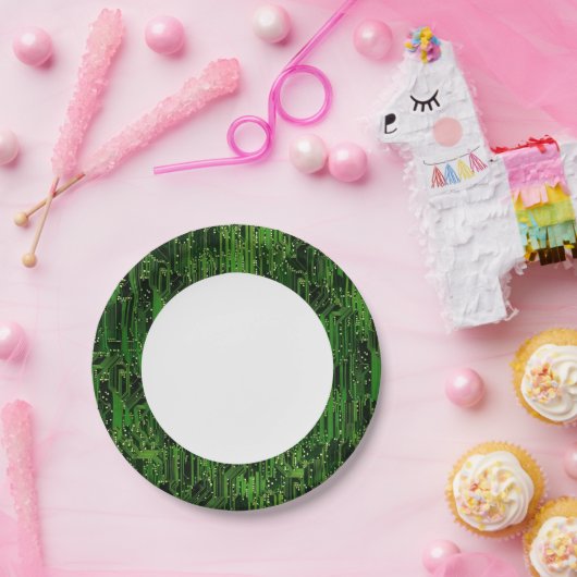 Hintergrund der Leiterplatte Pappteller (Party)