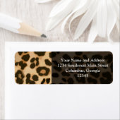 Hintergrund der Leopard-Printwerbung (Insitu)