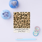 Hintergrund der Leopard-Printwerbung Flyer (Einzeln)