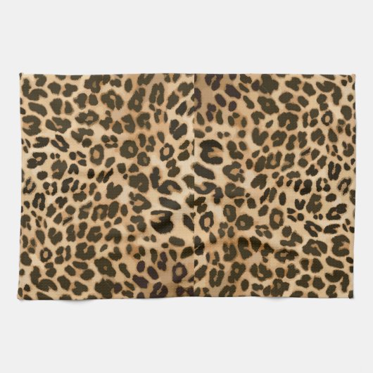 Hintergrund der Leopard-Printwerbung Handtuch (Horizontal)