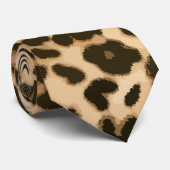 Hintergrund der Leopard-Printwerbung Krawatte (Gerollt)