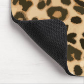Hintergrund der Leopard-Printwerbung Mousepad (Ecke)