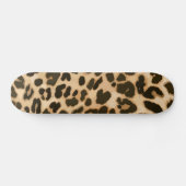 Hintergrund der Leopard-Printwerbung Skateboard (Horizontal)