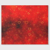 Hintergrund der Liebe Geschenkpapier (Flach)