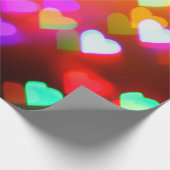 Hintergrund der Liebe Geschenkpapier (Ecke)