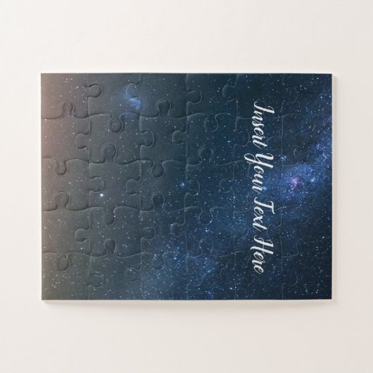 Hintergrund der Milchstraße | Night Sky Stars Puzzle (Horizontal)