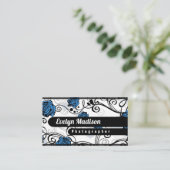 Hintergrund der Musterflur c0945 Visitenkarte (Stehend Vorderseite)