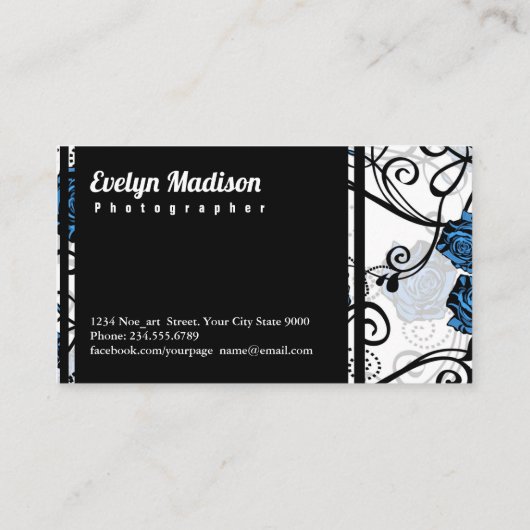 Hintergrund der Musterflur c0945 Visitenkarte (Rückseite)