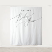 Hintergrund der neutralen Babydusche für das Weibl Wandteppich (Vorderseite)