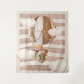 Hintergrund der neutralen virtuellen Dusche des Bä Wandteppich (Vorderseite)