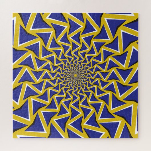 Hintergrund der optischen Motion Illusion Puzzle (Horizontal)