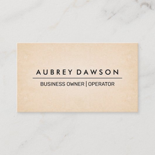 Hintergrund der Papiertexte Visitenkarte (Vorderseite)