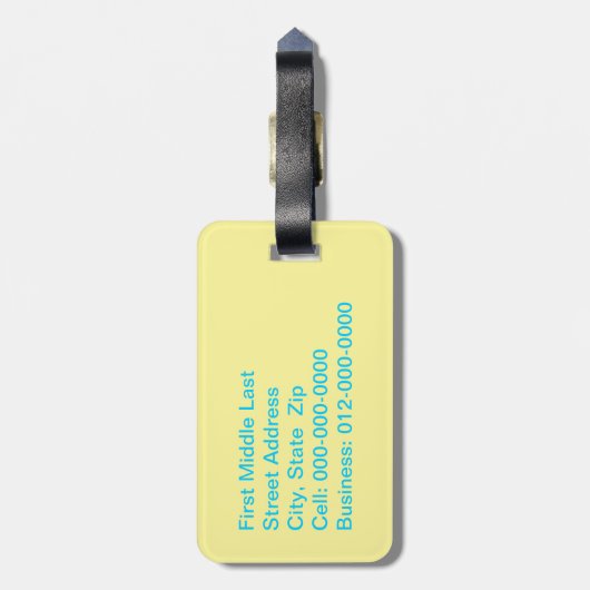 Hintergrund der Pastel Mini-Boxen Gepäckanhänger (Rückseite vertikal)