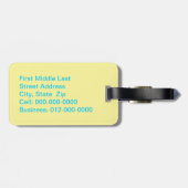 Hintergrund der Pastel Mini-Boxen Gepäckanhänger (Rückseite horizontal)