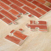 Hintergrund der Red Brick Wall Textur Puzzle (Seite)