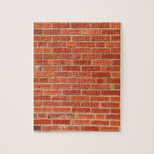 Hintergrund der Red Brick Wall Textur Puzzle (Vertikal)