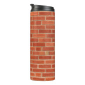 Hintergrund der Red Brick Wall Textur Thermosbecher (Nach rechts gedreht)