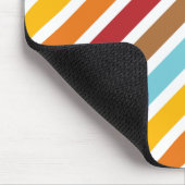 Hintergrund der Retro Diagonale Stripes Mousepad (Ecke)