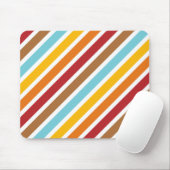 Hintergrund der Retro Diagonale Stripes Mousepad (Mit Mouse)