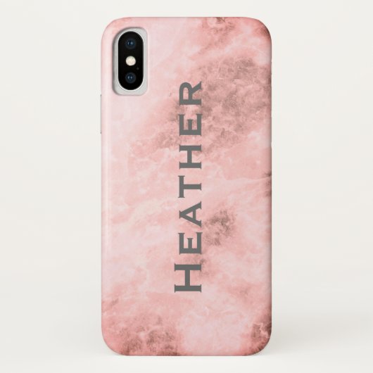 Hintergrund der rosa Marbella Monogram Case-Mate iPhone Hülle (Rückseite)
