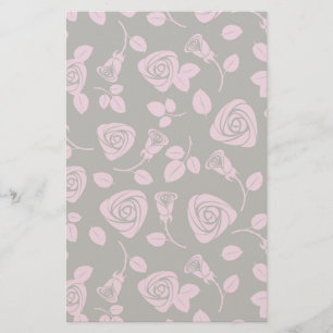 Hintergrund der Rose Briefpapier