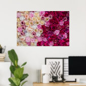 Hintergrund der Rose Poster (Heimbüro)