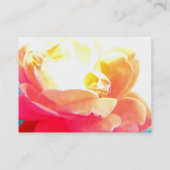 Hintergrund der Rose Visitenkarte (Rückseite)