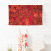 Hintergrund der roten Herzen oder Hintergrund Banner (Insitu)