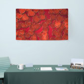 Hintergrund der roten Herzen oder Hintergrund Banner (Messeveranstaltung)