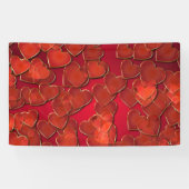 Hintergrund der roten Herzen oder Hintergrund Banner (Horizontal)