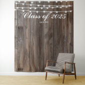 Hintergrund der rustikalen Holzstämme - Western Wandteppich (Beispiel)