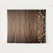 Hintergrund der rustikalen Holzwand - Hintergrund  Wandteppich (Vorderseite (Horizontal))