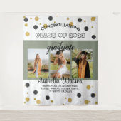 Hintergrund der SageGreen Large 3 Fotos Graduation Wandteppich (Vorderseite)