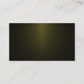 Hintergrund der Scheinwerfer - Gelb Visitenkarte (Rückseite)