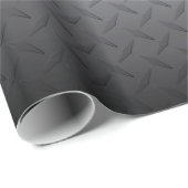 Hintergrund der schwarz-glänzenden Stahltafel Geschenkpapier (Rolleneckpunkt)