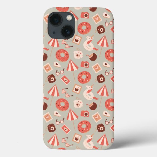 Hintergrund der Sommersprossen Case-Mate iPhone Hülle (Rückseite)