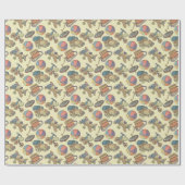 Hintergrund der Spielzeugsymbole Geschenkpapier (Flach)