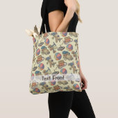 Hintergrund der Spielzeugsymbole Tasche (Von Nahem)