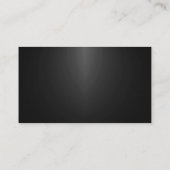 Hintergrund der Spotlight - grau Visitenkarte (Rückseite)