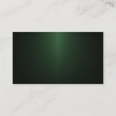 Hintergrund der Spotlight - Grün Visitenkarte (Rückseite)