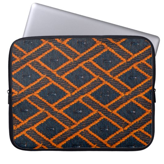 Hintergrund der Stoffstruktur / Stoffstruktur Laptopschutzhülle (Vorderseite)