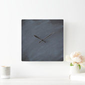 Hintergrund der Tafel Retro-Stil Quadratische Wanduhr (Zuhause)