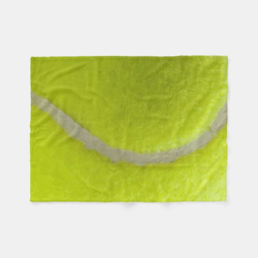 Hintergrund der Tennis Ball Printmuster Fleecedecke (Vorderseite (Horizontal))