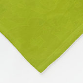 Hintergrund der Tennis Ball Printmuster Fleecedecke (Ecke)